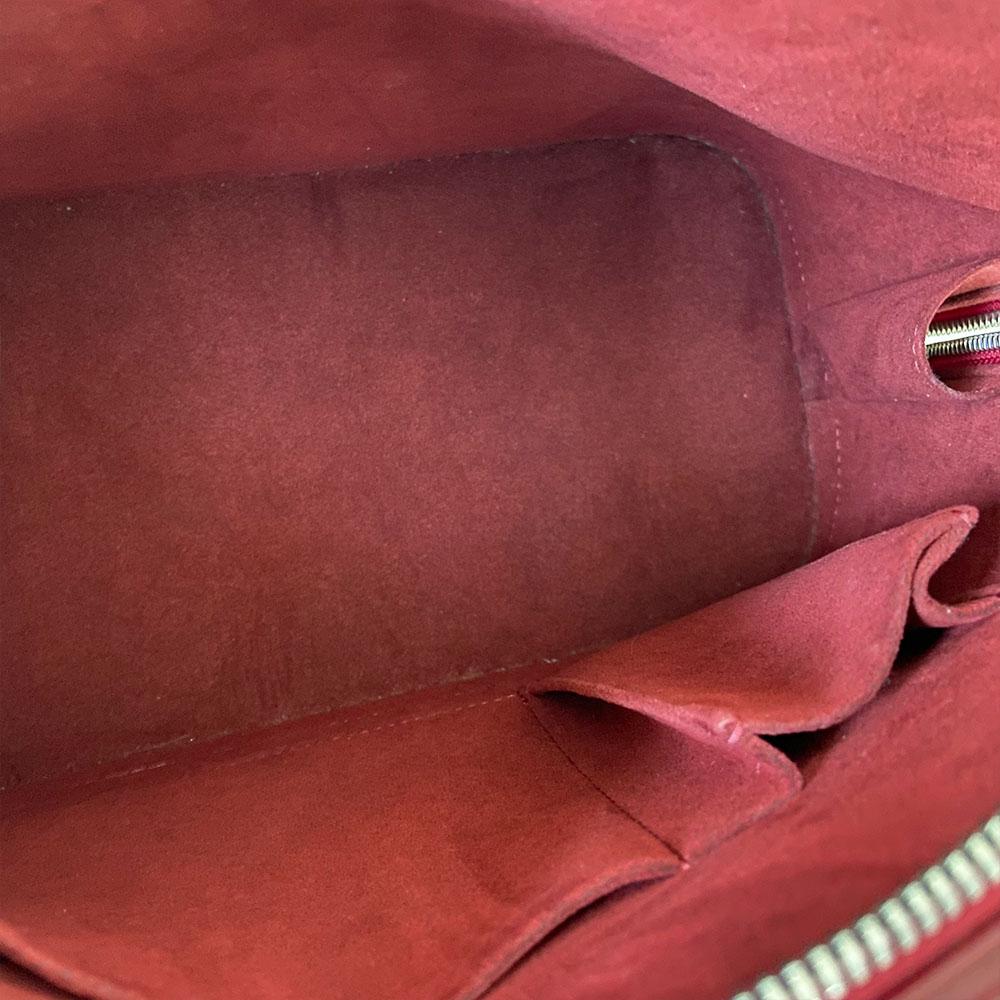 Louis Vuitton Red Epi Leather Alma Bag