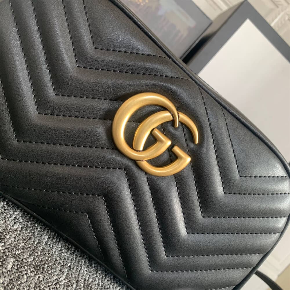 GUCCI Marmont small matelasse shoulder bag