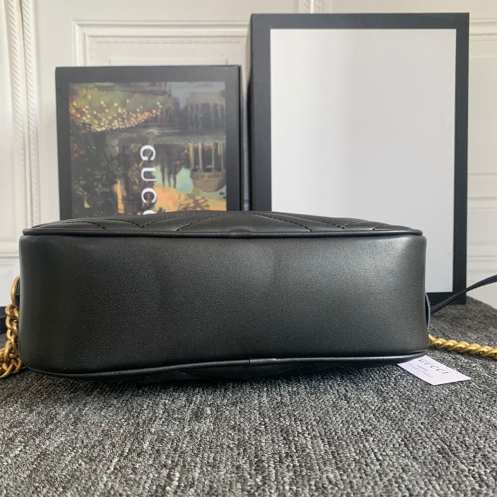 GUCCI Marmont small matelasse shoulder bag