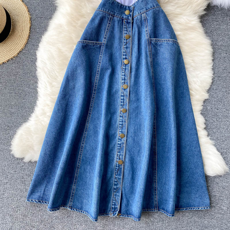 Cute A line two pieces dress 628