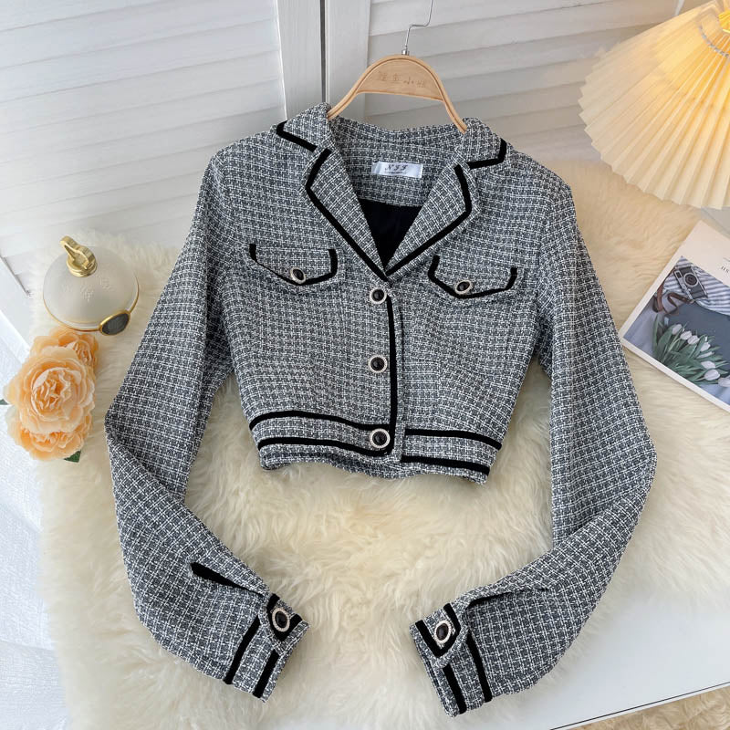 Celebrity coat women's suit small shawl 1507