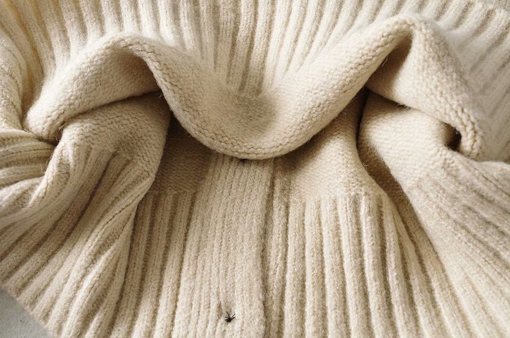 Autumn wool and Mohair women's cardigan 1369