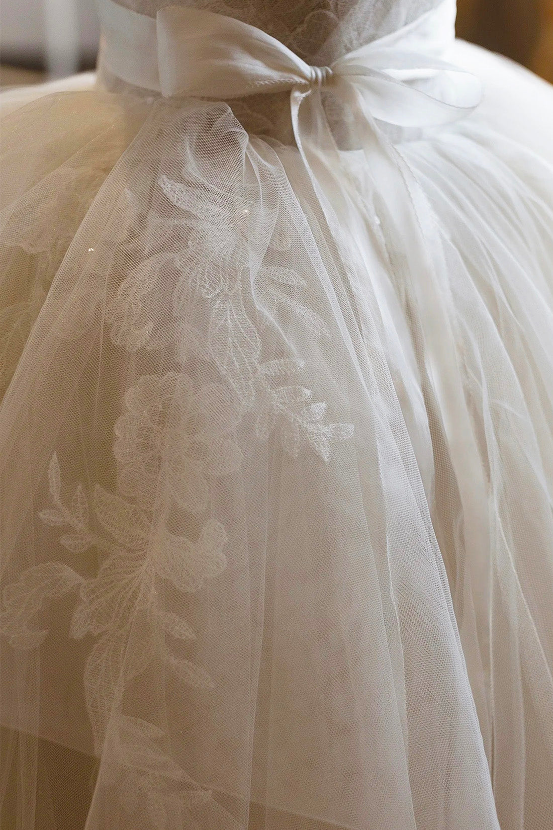 Light Champagne Ball Gown Tulle Sweetheart Long Prom Dress, Beautiful Formal Dress Wedding Dress