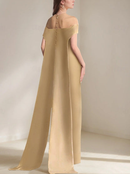 Solid Color Sequined Tube Top Maxi Dress