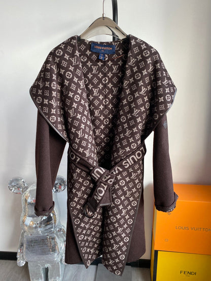 Luxury LUV Wrap Coat 033