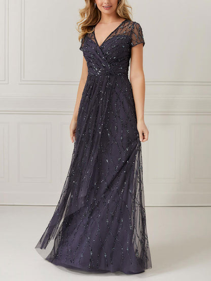 Waist Tie Open Wedding Party Women's Dress