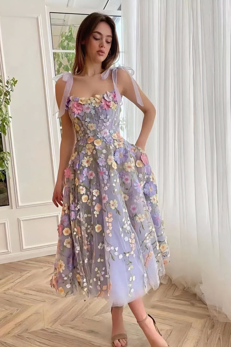 loveedsTM-Three-dimensional flower embroidery hip-hugging sexy suspender dress