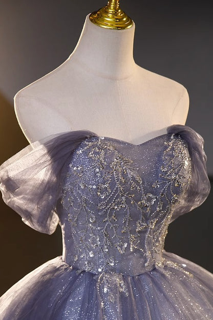 loveedsTM-French style one shoulder colorful tulle tulle evening dress