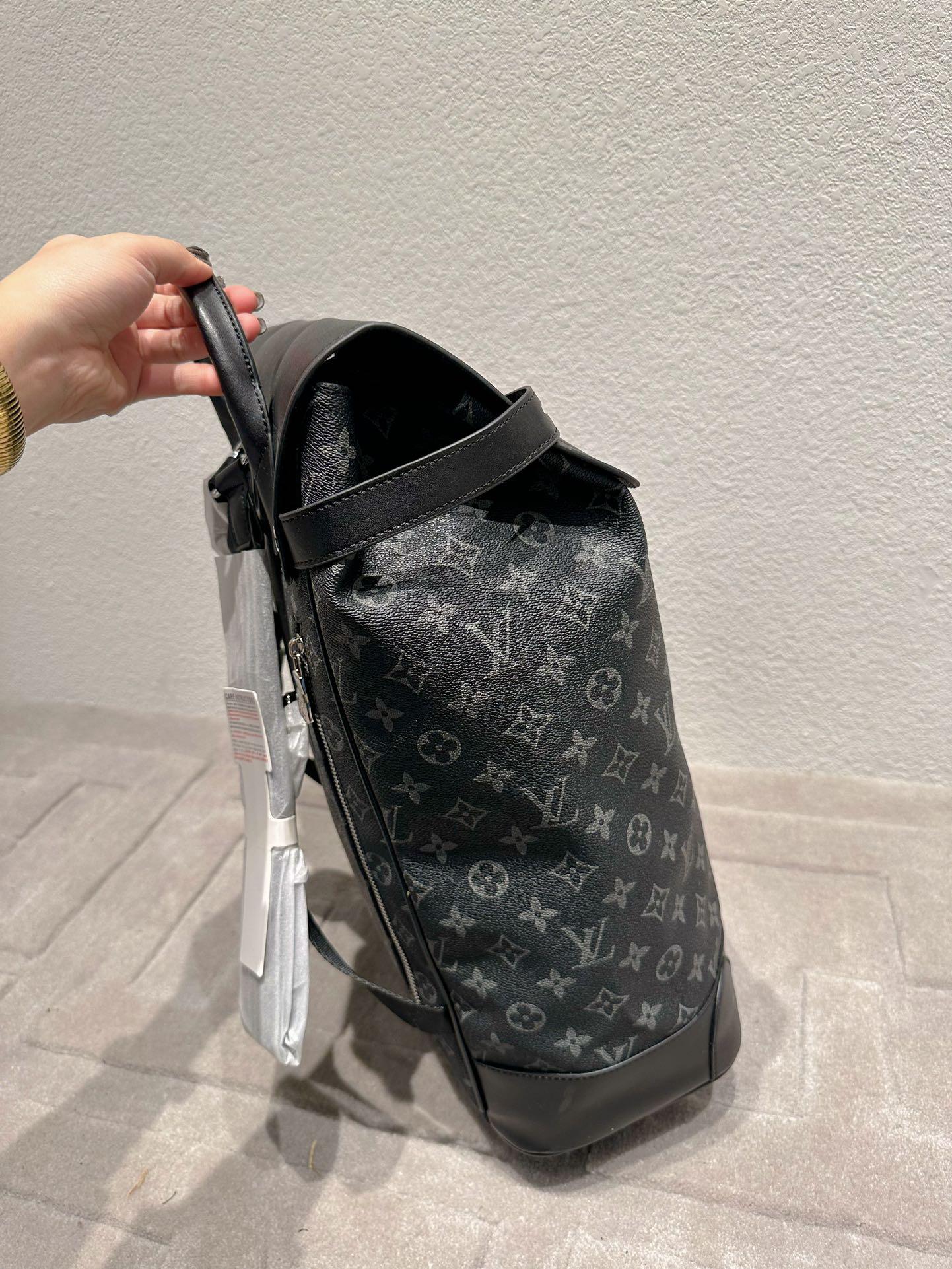 Louis Vuitton Monogram Eclipse Steamer Backpack
