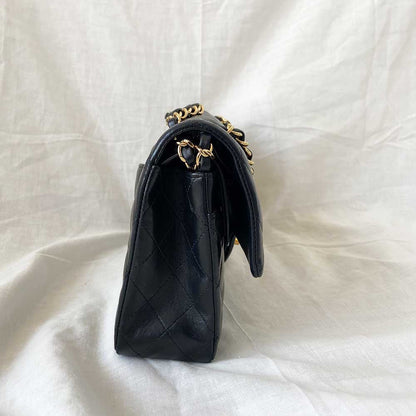Chanel Medium Lambskin Double Flap Bag