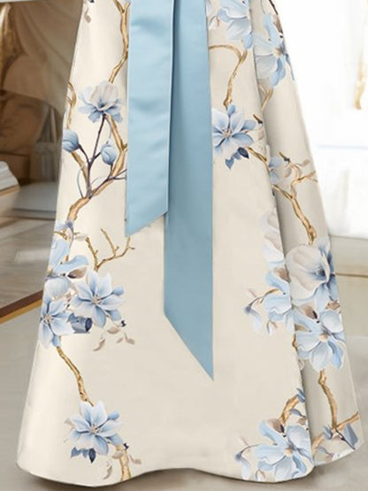 Elegant And Graceful Bow Wedding Dress