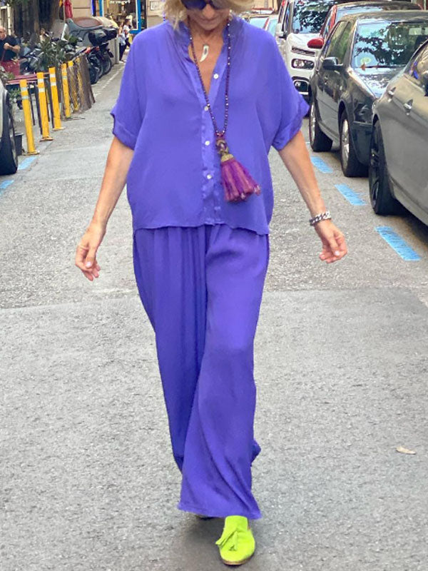 Patchwork Cotton Linen Ladies Suits