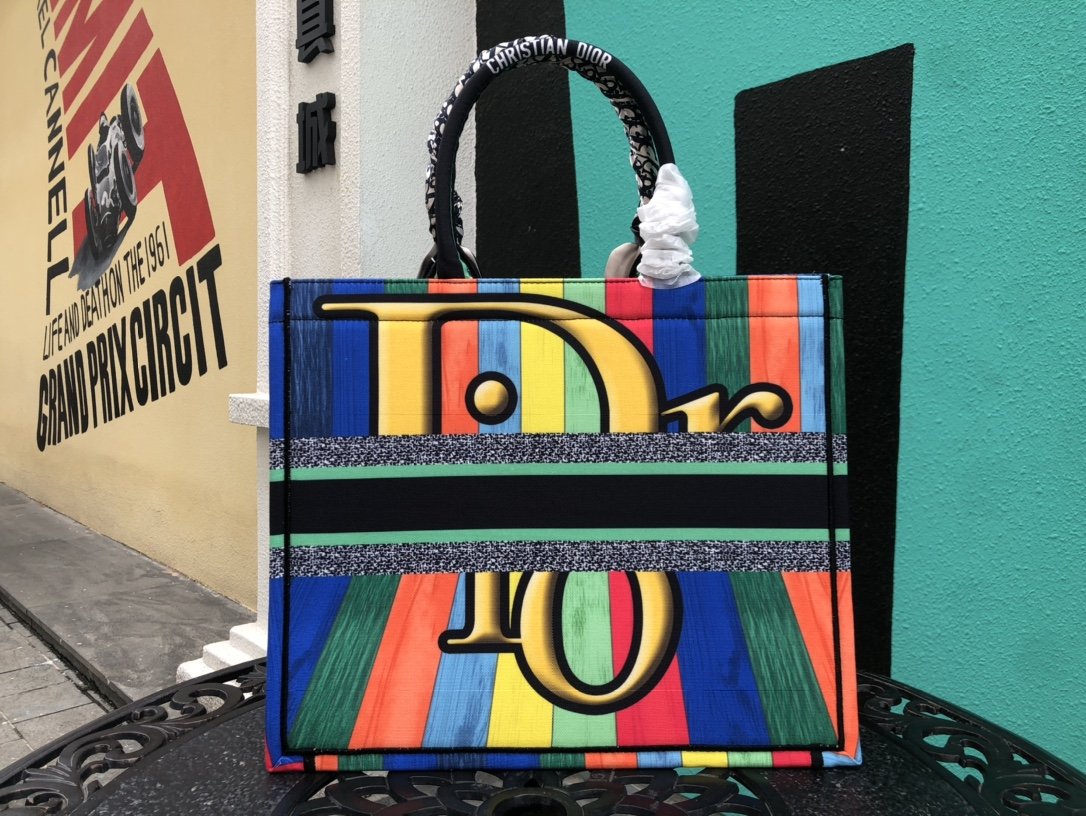 Dior Mini Dior Bag Black Strass Cannage Satin Women