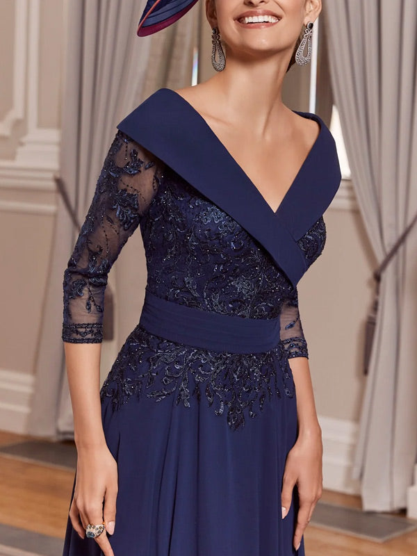 Lace Temperament Evening Party Women's Dress