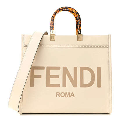 Fendi Large Sunshine Leather Shopper