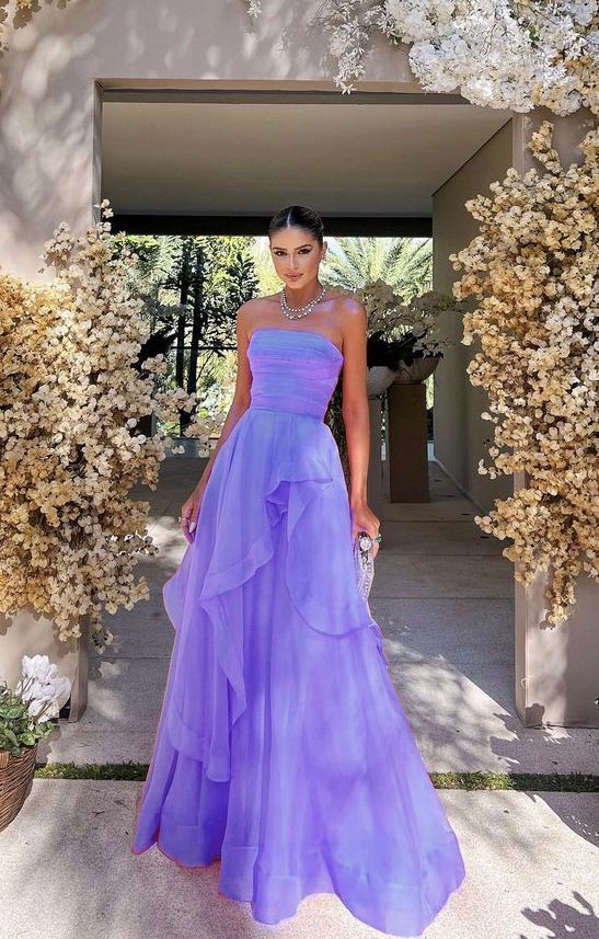 simple pink prom dress,modest evening dresses      fg1002