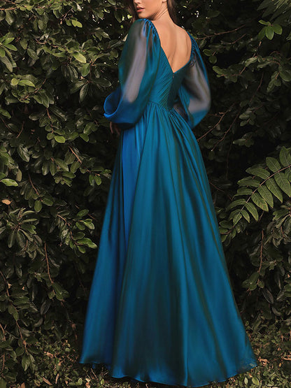 Smocked Airy Chiffon Jungle Collection Women's Dress