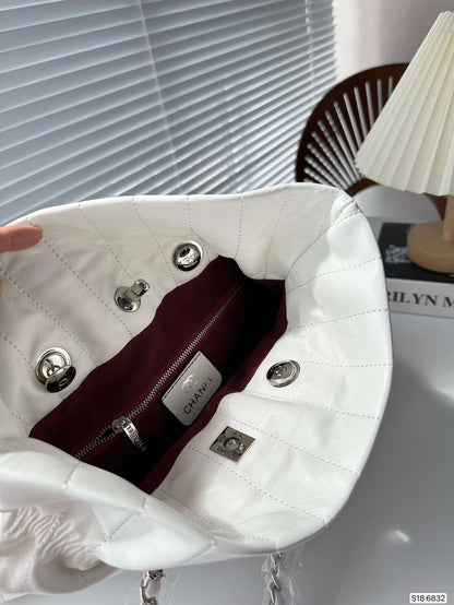 Chanel Garbage Bag Denim