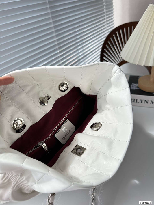 Chanel Garbage Bag Denim