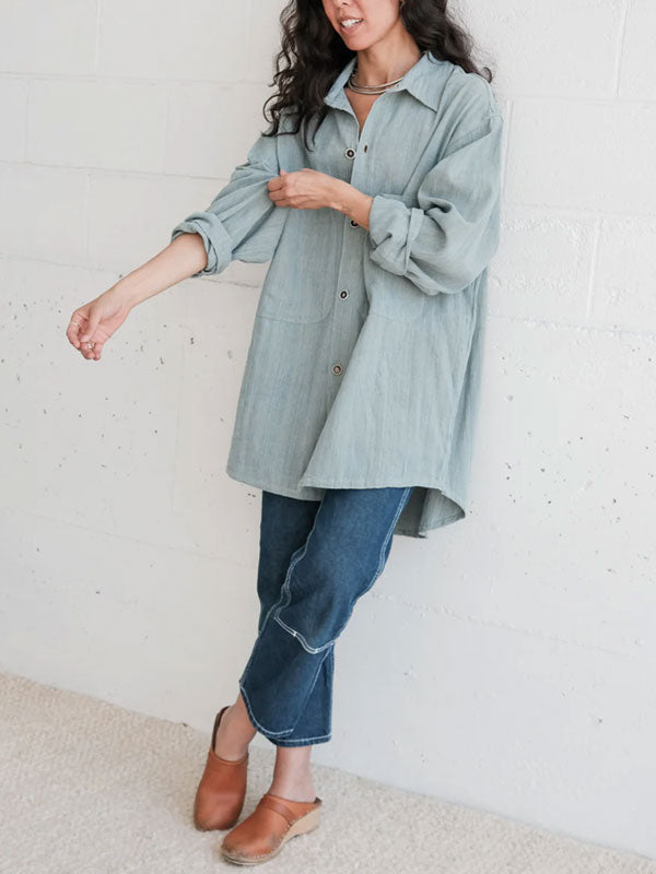 Loose Casual Simple Women's Shirt