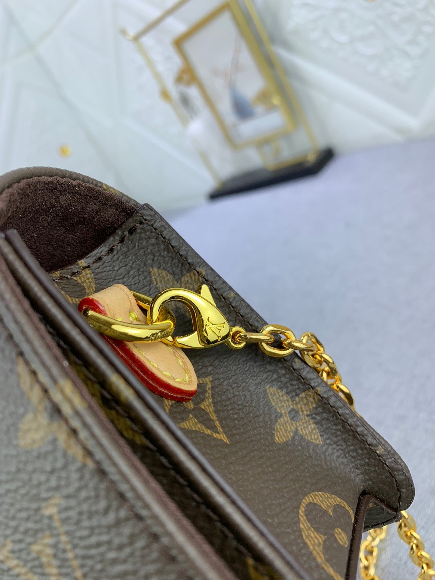 Louis Vuitton Wallet On Chain Lily