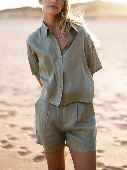 Comfortable Simple Temperament Ladies' Suit