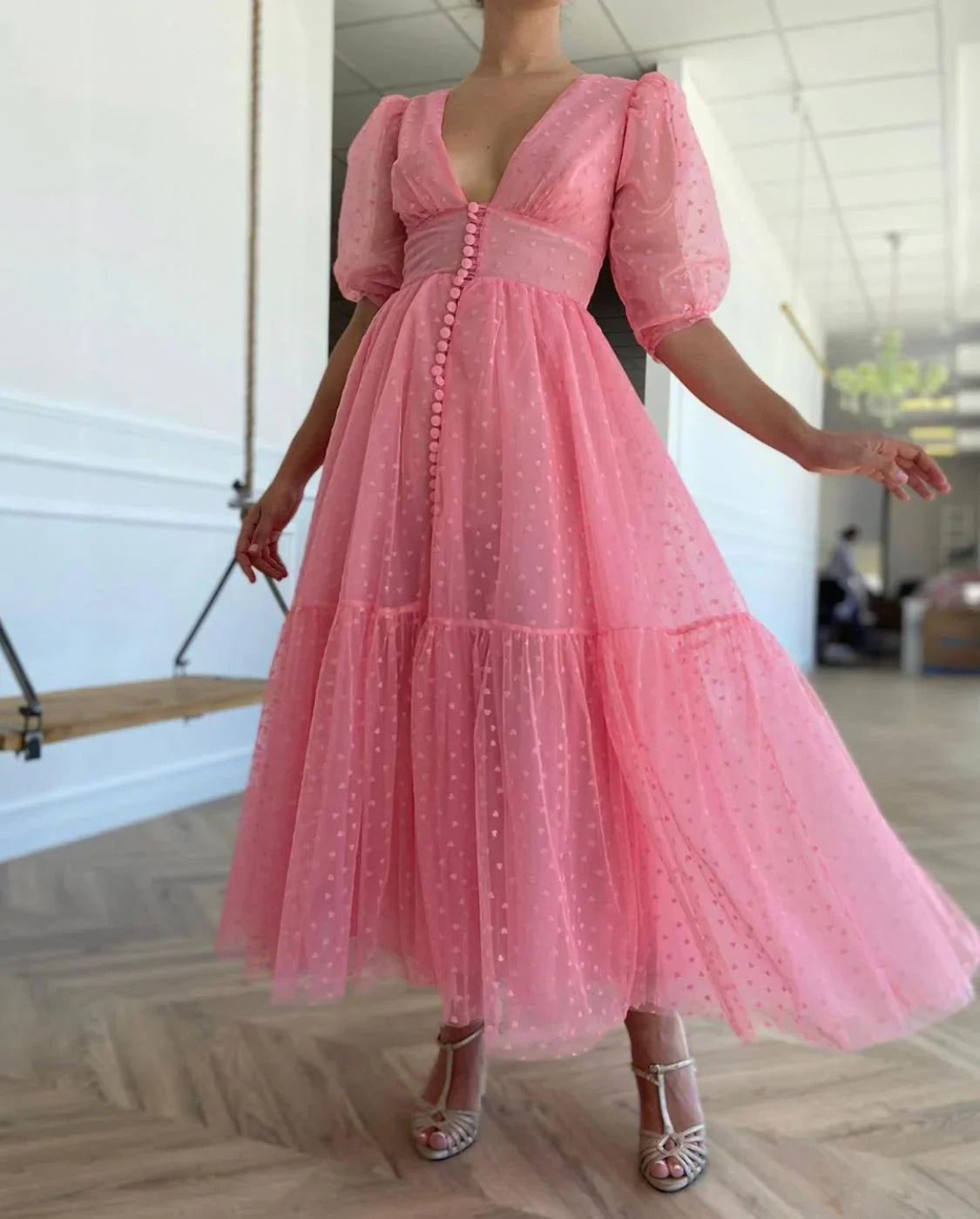 Prom Dress Pink, Formal Dress, Evening Dress, Pageant Dance Dresses    cg18400