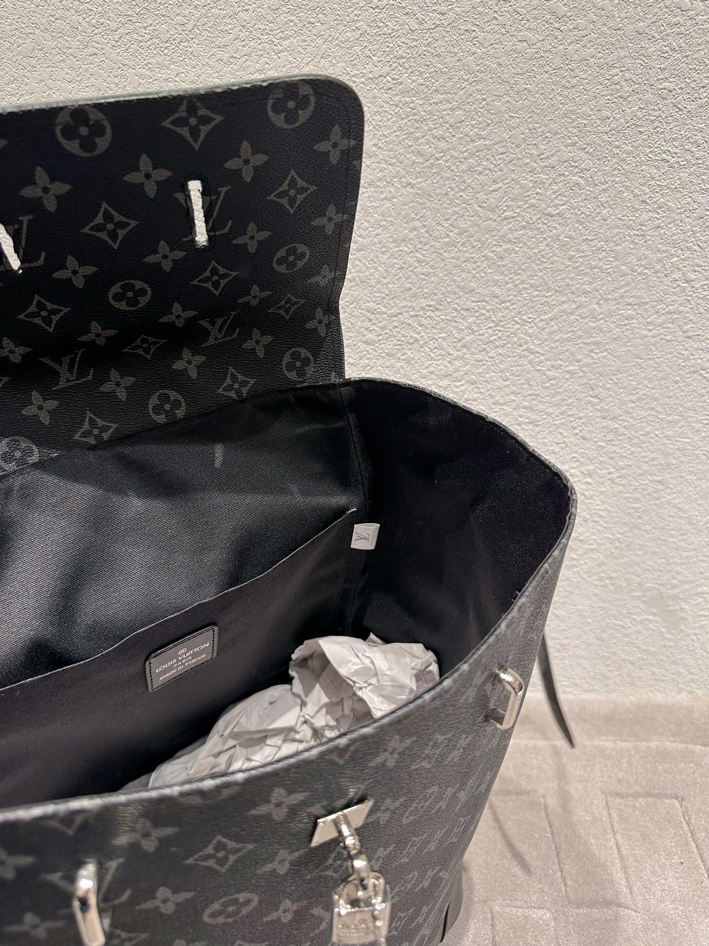 Louis Vuitton Monogram Eclipse Steamer Backpack