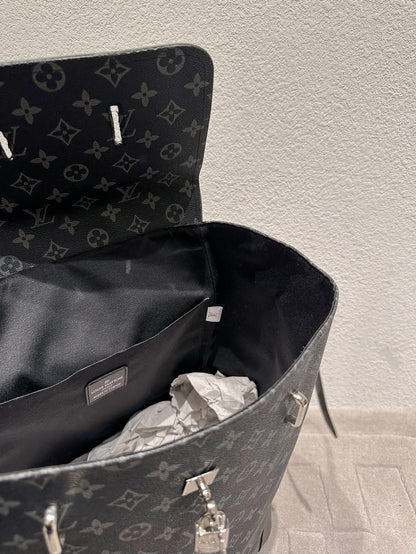 Louis Vuitton Monogram Eclipse Steamer Backpack