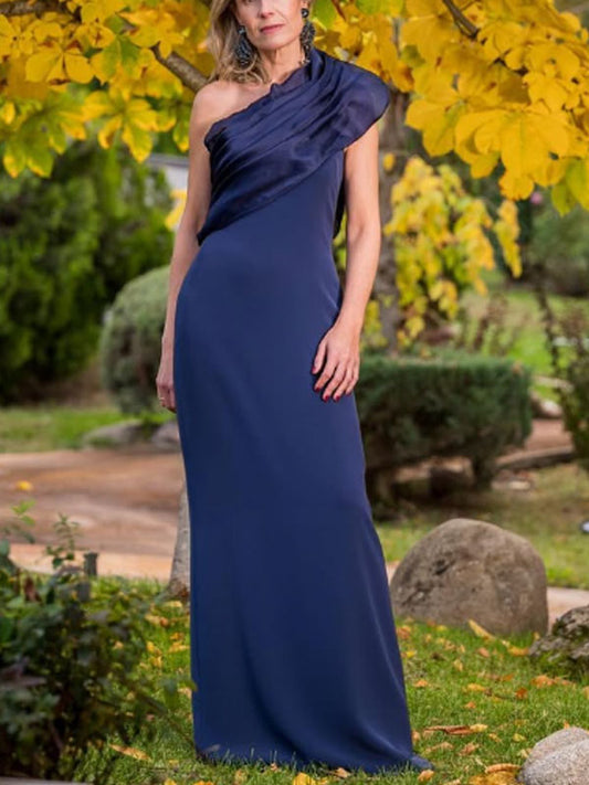 Simple Elegant Satin Wedding Mother of the Bride Dress