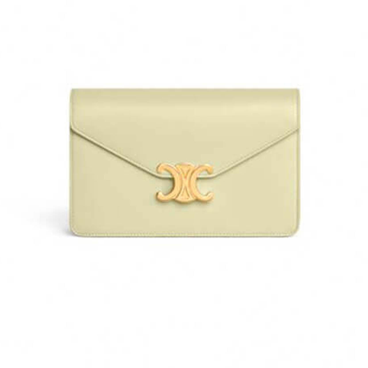 WALLET ON CHAIN MARGO in Shiny calfskin