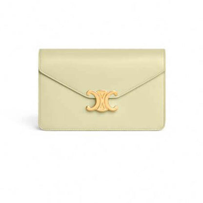 WALLET ON CHAIN MARGO in Shiny calfskin