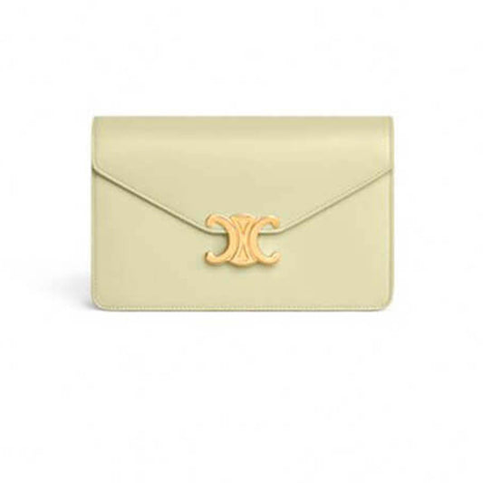 WALLET ON CHAIN MARGO in Shiny calfskin