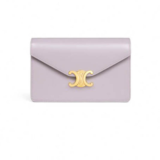 WALLET ON CHAIN MARGO in Shiny calfskin