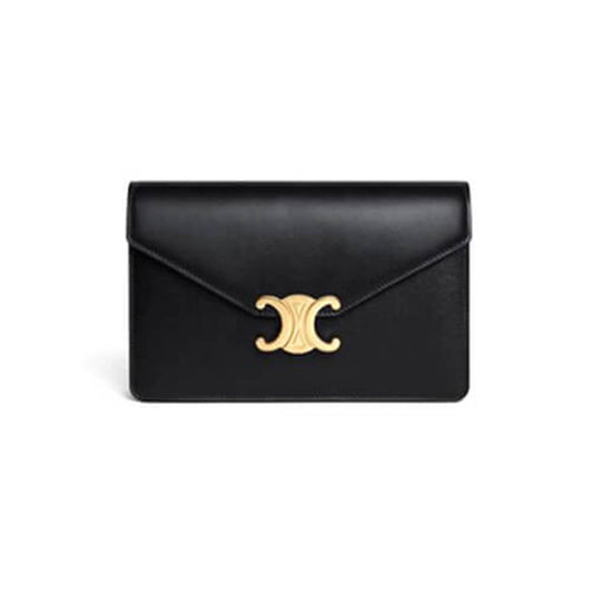 WALLET ON CHAIN MARGO in Shiny calfskin