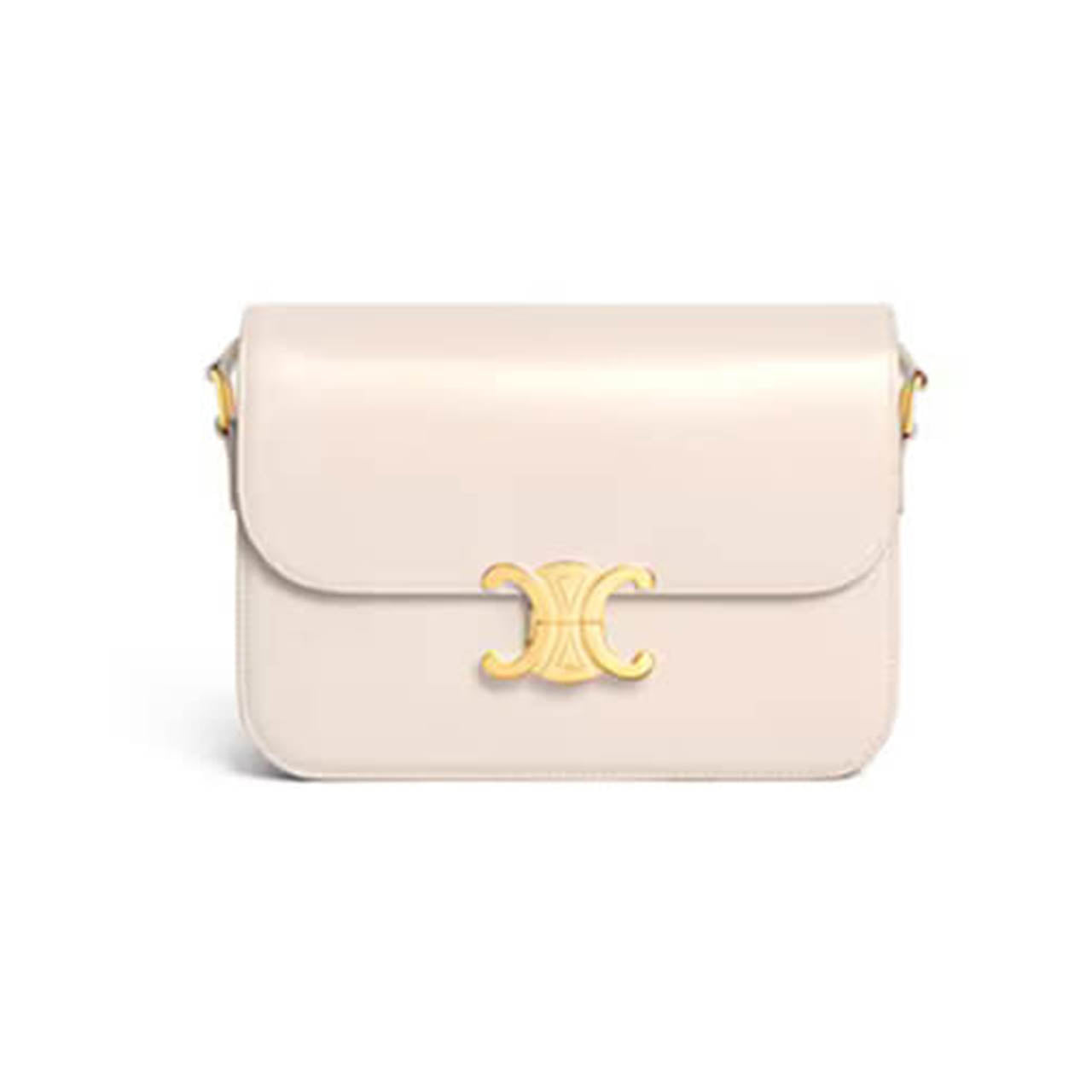 CELINE CLASSIQUE TRIOMPHE BAG in shiny calfskin