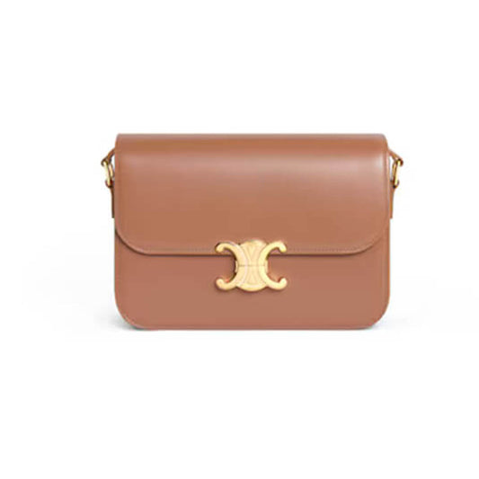 CELINE CLASSIQUE TRIOMPHE BAG in shiny calfskin