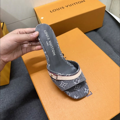 LOUIS VUITTON 6AM MULE GRAY 1ADIGT