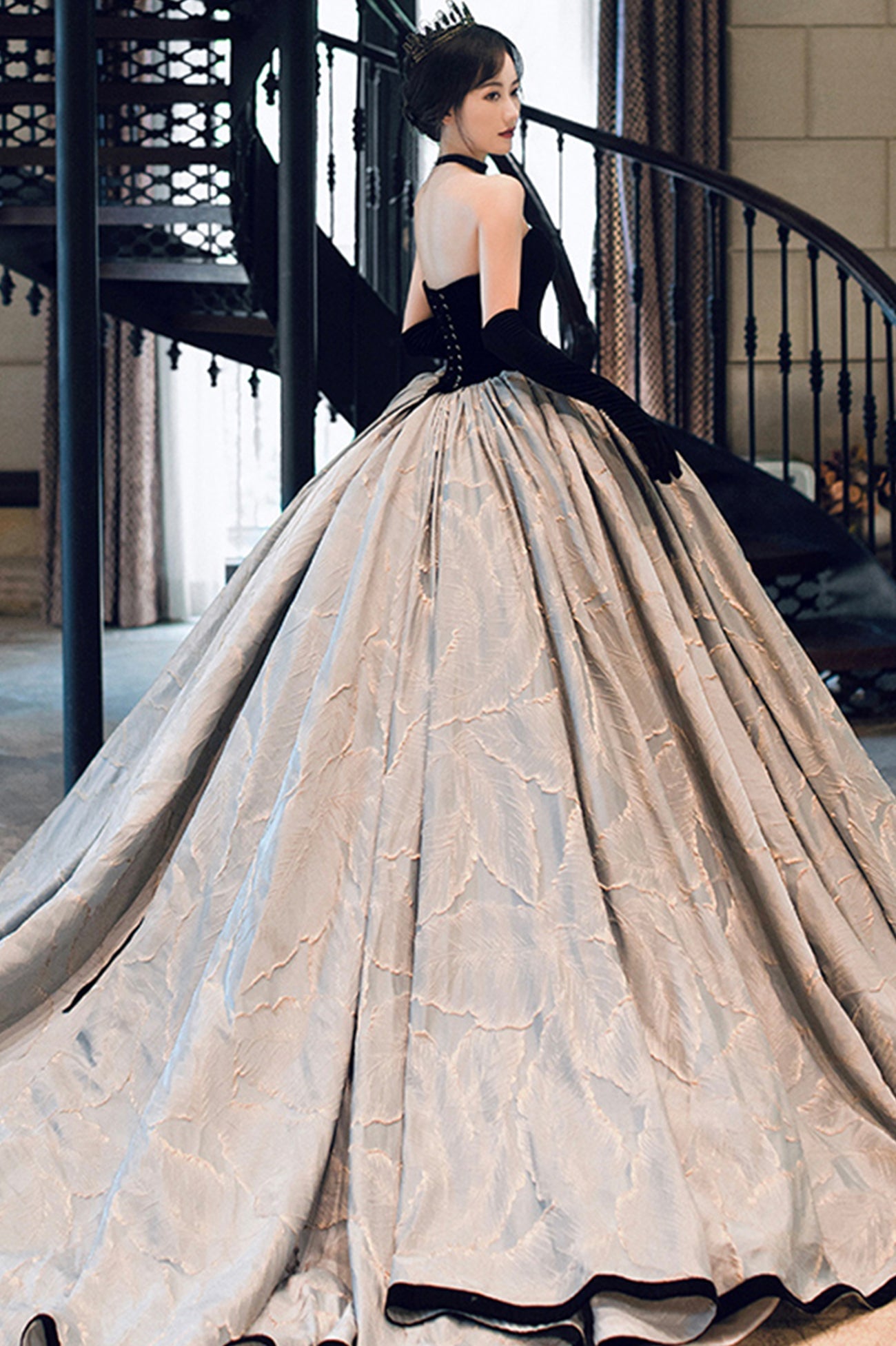 A-Line Sweetheart Neckline Long Formal Gown, Strapless Evening Party Dress