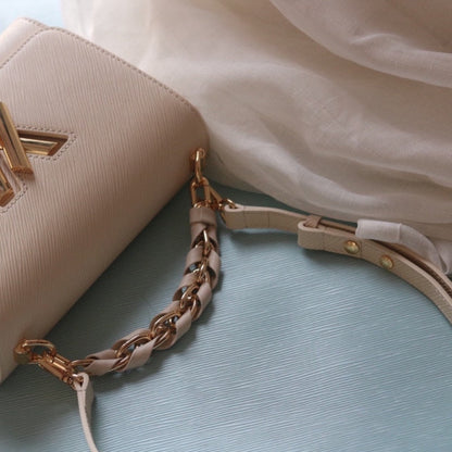 LOUIS VUITTON TWIST PM BAG PINK 23CM