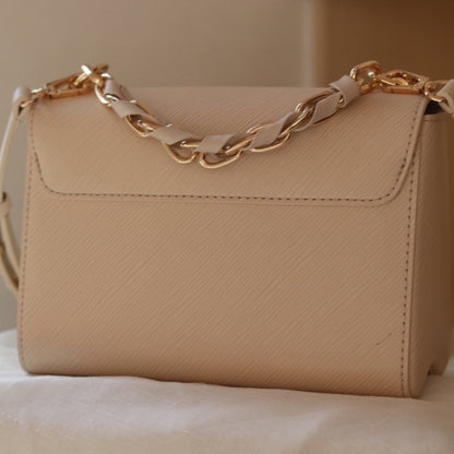 LOUIS VUITTON TWIST PM BAG PINK 23CM