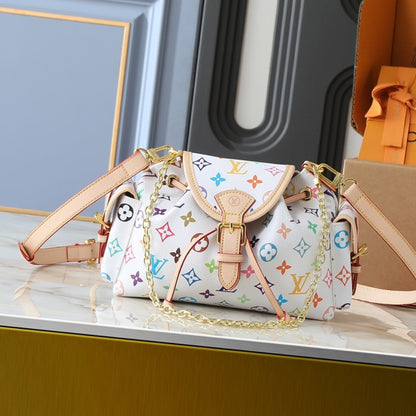 LOUIS VUITTON X TAKASHI MURAKAMI ODYSSEE MULTICOLORE BLANC 27CM