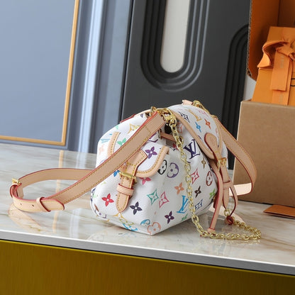 LOUIS VUITTON X TAKASHI MURAKAMI ODYSSEE MULTICOLORE BLANC 27CM