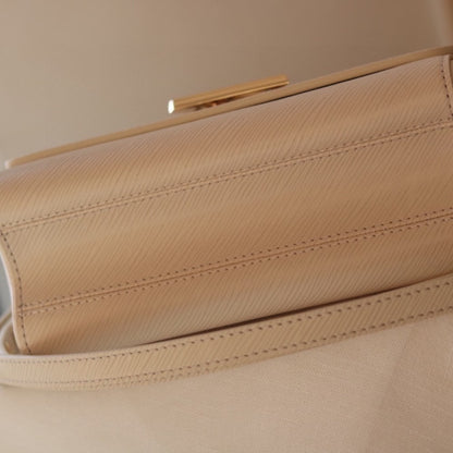 LOUIS VUITTON TWIST PM BAG PINK 23CM