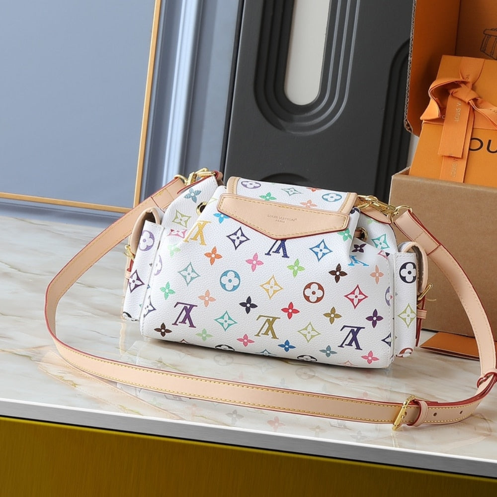 LOUIS VUITTON X TAKASHI MURAKAMI ODYSSEE MULTICOLORE BLANC 27CM