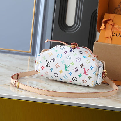 LOUIS VUITTON X TAKASHI MURAKAMI ODYSSEE MULTICOLORE BLANC 27CM