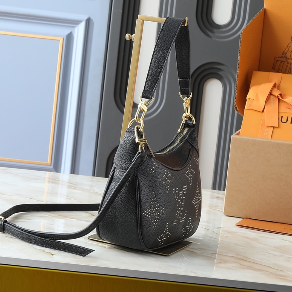 LOUIS VUITTON BAGATELLE BLACK 24CM M46735