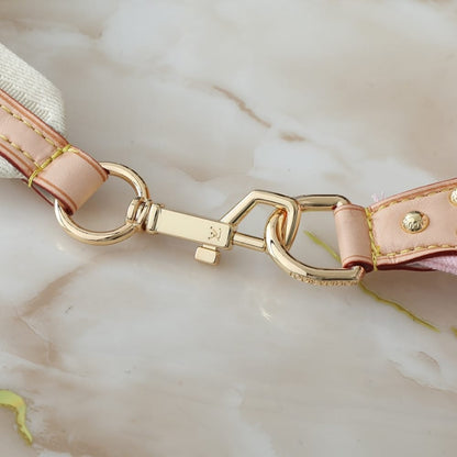 LOUIS VUITTON BUMBAG HIGH RISE WASHED PINK 38CM