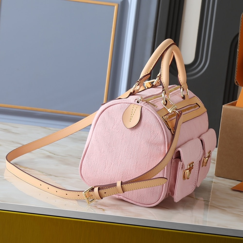 LOUIS VUITTON NEO SPEEDY WASHED PINK 30CM