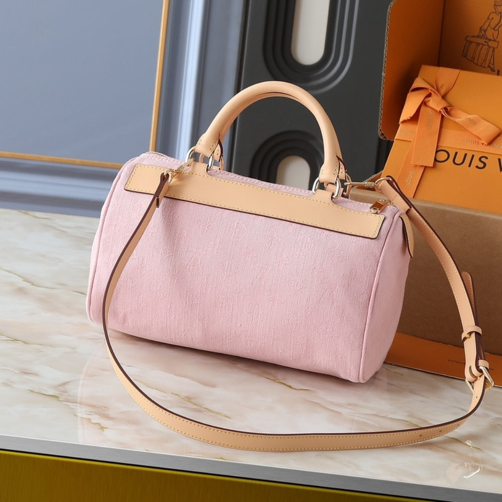 LOUIS VUITTON NEO SPEEDY WASHED PINK 30CM